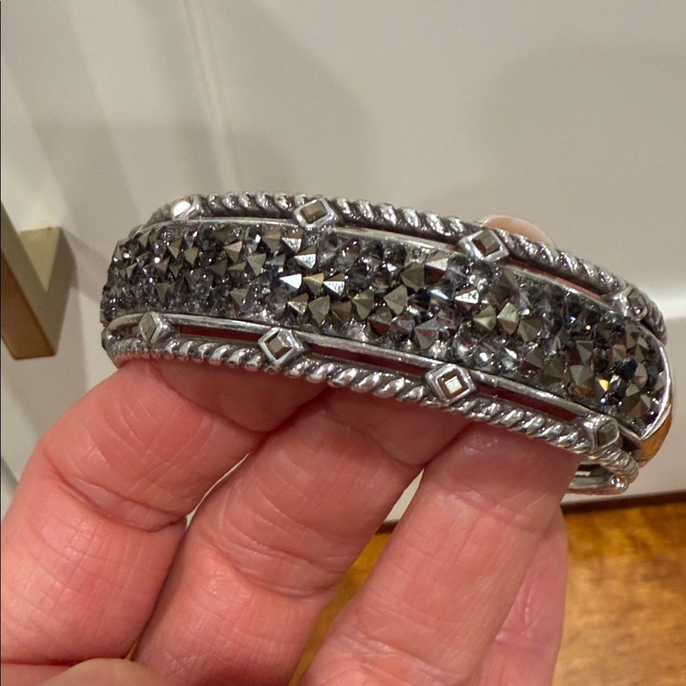 Brighton Affinity to Love crystal cuff bracelet
